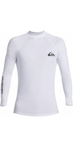 2026 Quiksilver Hombres Everyday UV50 Chaleco De Lycra De Manga Larga AQYWR03131 - White